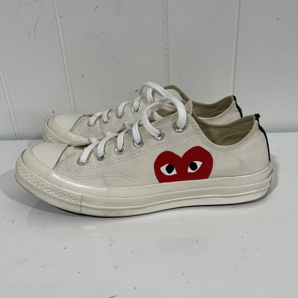 Comme des Garçons PLAY CdG PLAY x Converse Unisex Chuck Taylor Mens 8 Womens 10